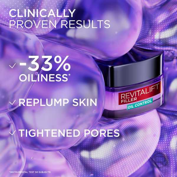 L'Oréal Paris Revitalift Filler 8H Oil Control Gel Cream