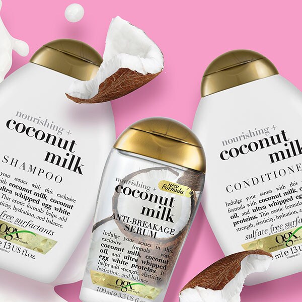 OGX Nourishing+ Coconut Milk Anti-Breakage Serum 100ml