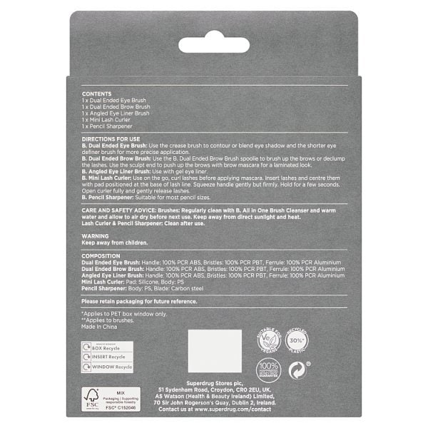 Superdrug B. Sculpt & Define Eye Kit