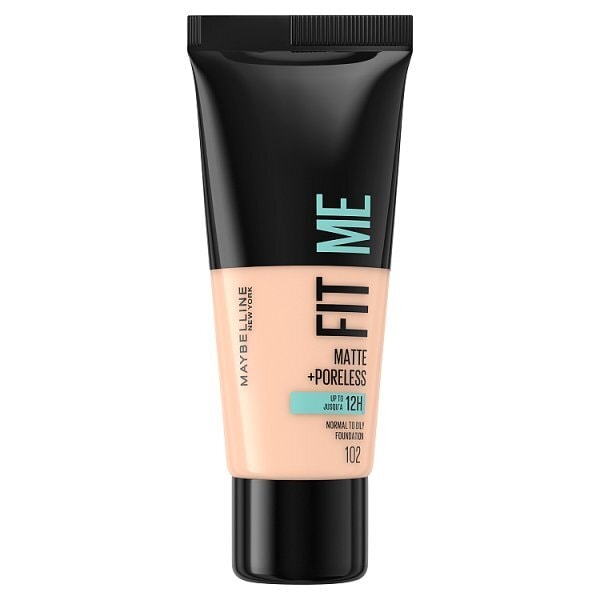 Maybelline Fit Me Matte & Poreless Foundation 102 Fair Ivory