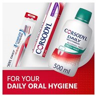 Corsodyl Daily Gum Care Mouthwash Fresh Mint 500ml