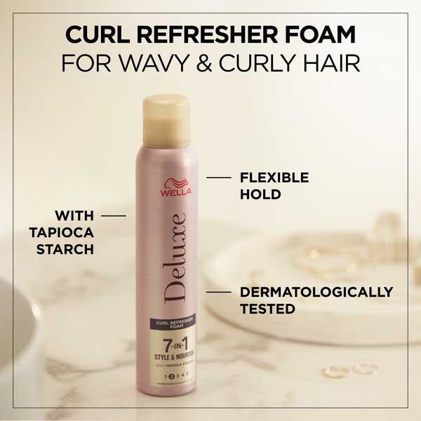 Wella Deluxe 7-In-1 Curl Refresher Foam 200ml