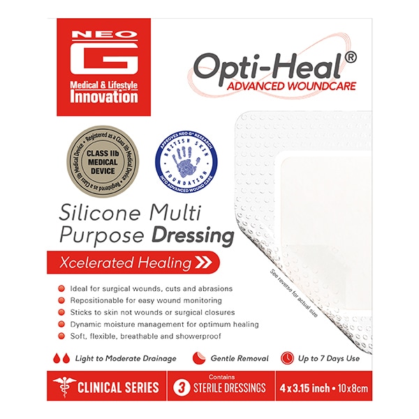 Neo G Opti-Heal Silicone Multi Purpose Dressing