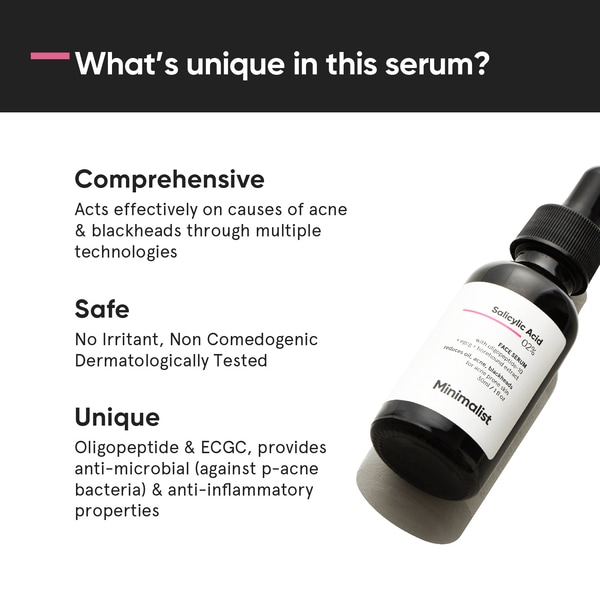 Minimalist Salicylic Acid 02% Face Serum 30ML