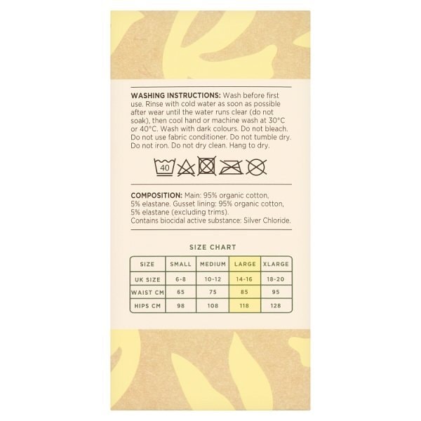 Superdrug Luna Period Bikini Pants - Large
