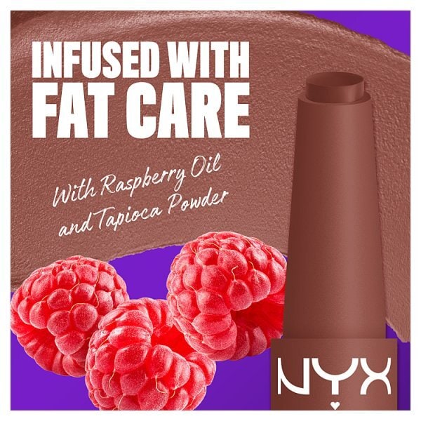 NYX Professional Makeup Fat Matte Lipstick, Tasty Taupe