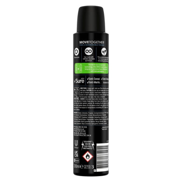 Sure Men Anti-Perspirant Aerosol Invisible Ice Fresh 200ml