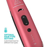 Revamp Progloss Cordless Compact Straightener - Pink Power