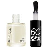 Rimmel Nail Polish 60 Second Silver Bullet 8ml