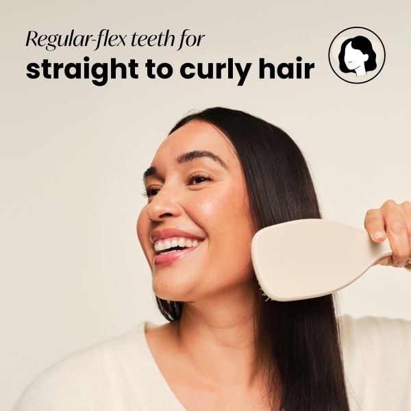 Tangle Teezer Large Ultimate Detangler Thick Curly Cappucino