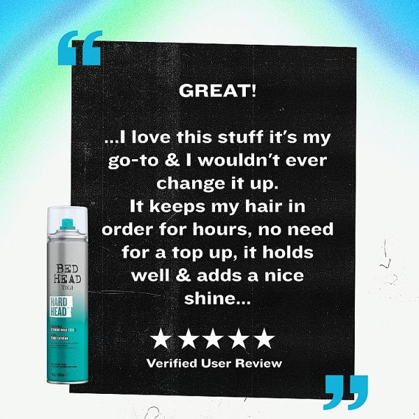 TIGI Hard Head Hairspray 385ml
