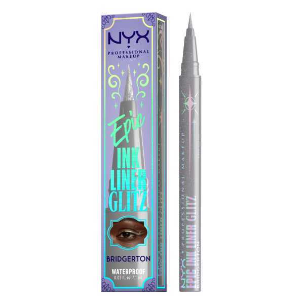 Nyx Professional Makeup X Bridgerton Royal Glitz Epic Ink