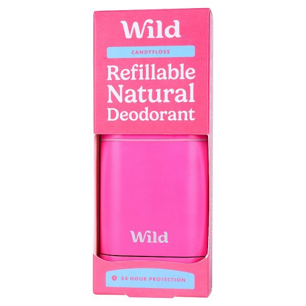 Wild Hot Pink Case & Candyfloss Deodorant Refill 40g