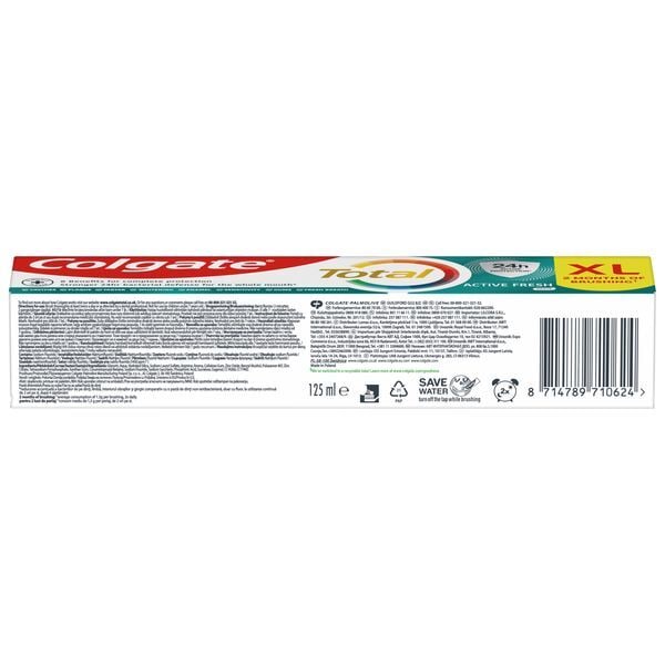 Colgate Total Active Fresh Toothpaste 125ml