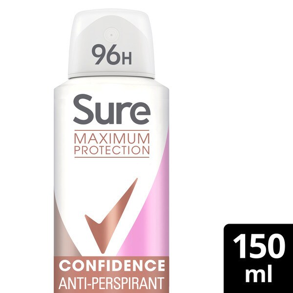Sure Max Pro Confidence Antiperspirant Deodorant 150ml
