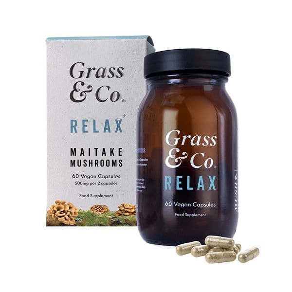 Grass & Co. Relax Maitake Mushrooms Capsules