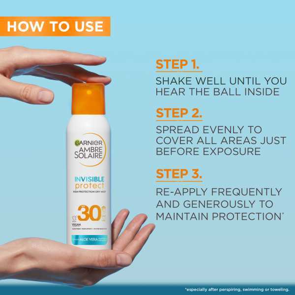 Ambre Solaire Invisible Protect Mist SPF30 150ml