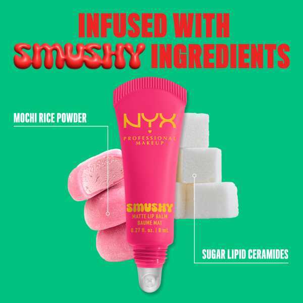 NYX Professional Makeup Smushy Matte Lip Balm Sweet Smack