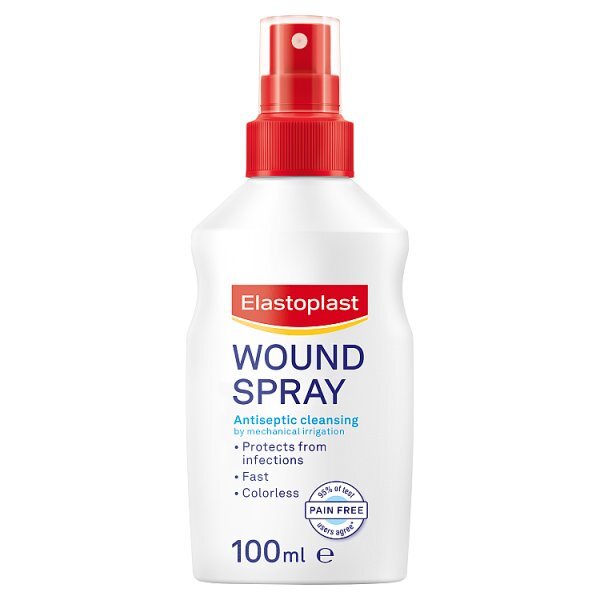 Elastoplast Antiseptic Pain-Free Wound Spray 100ml