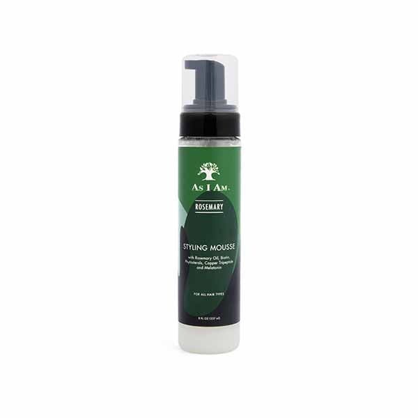 As I Am  Rosemary Styling Mousse with Rosemary Oil and Biotin 237ml