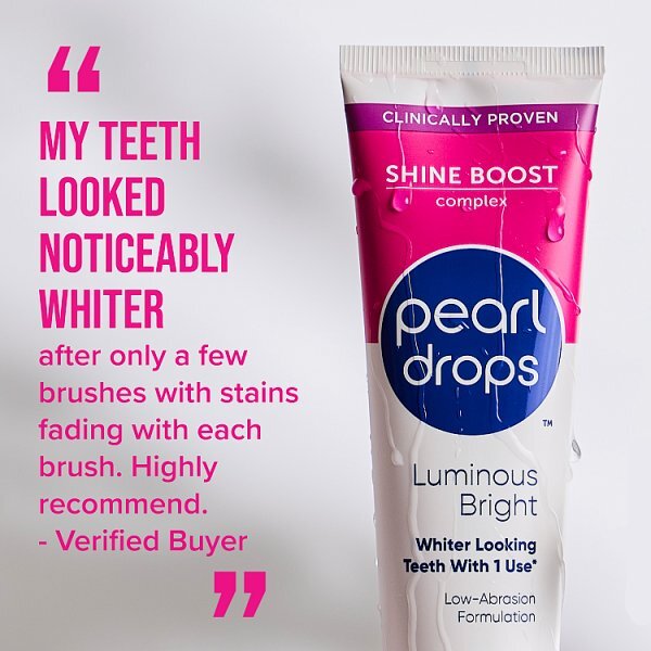 Pearl Drops Luminous Bright White Toothpolish 75ml