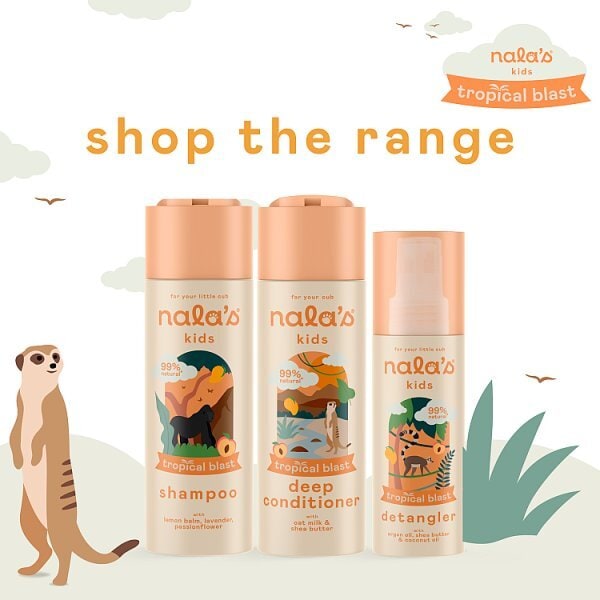 Nala's Kids Detangle Spray Tropical Blast 150Ml