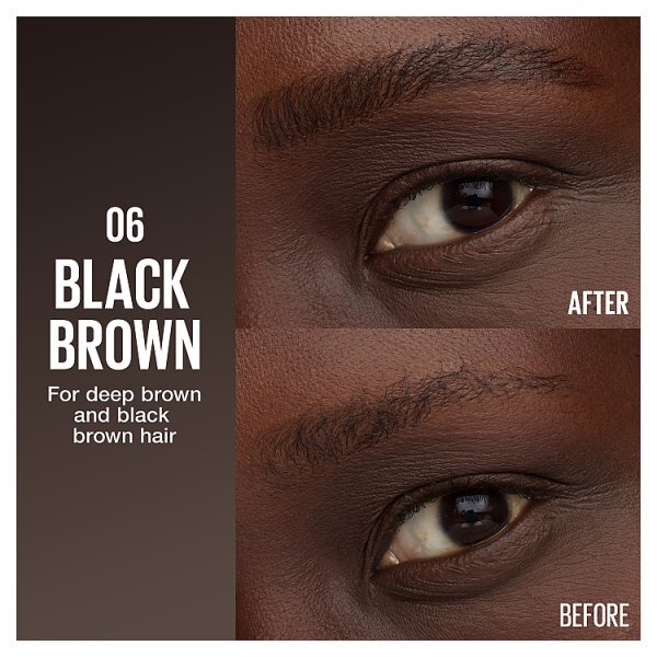 Maybelline Brow Inserts  Black Brown