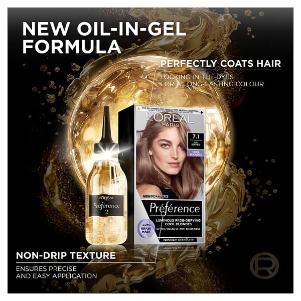 Preference Cool Blondes 7.1 Iceland Hair Dye