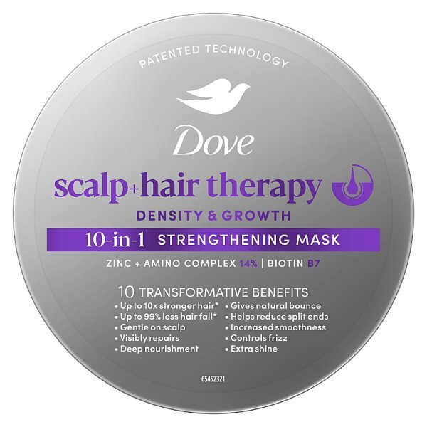 Dove Hair & Scalp Therapy Density And Growth Mask 270Ml