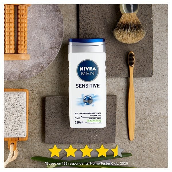 NIVEA Men Shower Gel Sensitive 250ml