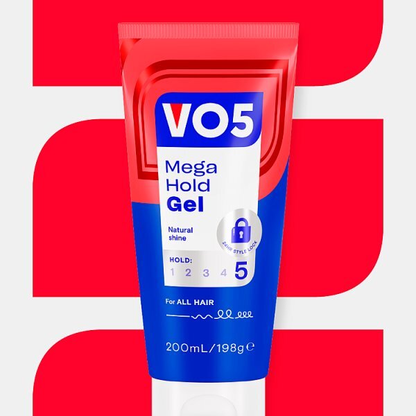 Vo5 Mega Hold Styling Gel 200ml