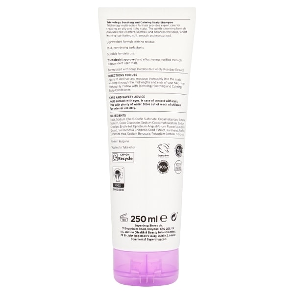 Superdrug Trichology Shampoo 250ml