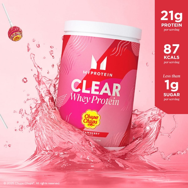 Myprotein Clear Whey Chupa Chups Strawberry Flavour 250g