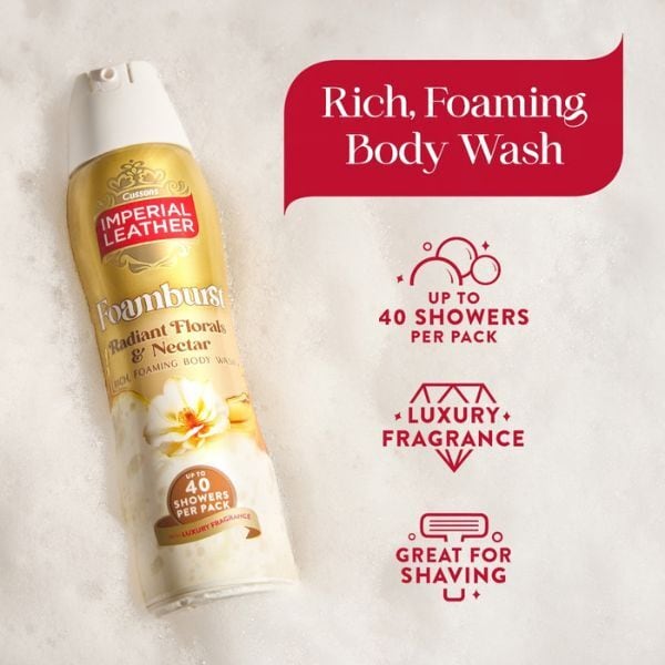 Imperial Leather Radiant Florals & Nectar Foamburst Body Wash 200ml