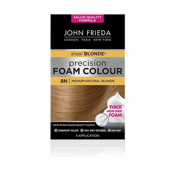 John Frieda Precision Foam Colour Medium Natural Blonde 8N