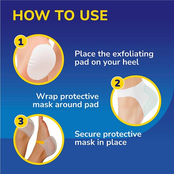 Scholl Exfoliating Heel Peel Foot Mask