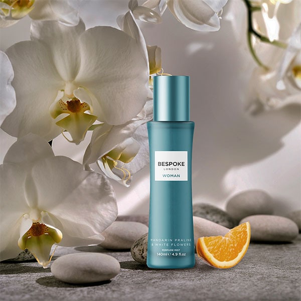 Bespoke Woman Mandarin & White Flowers Perfume Mist 140Ml