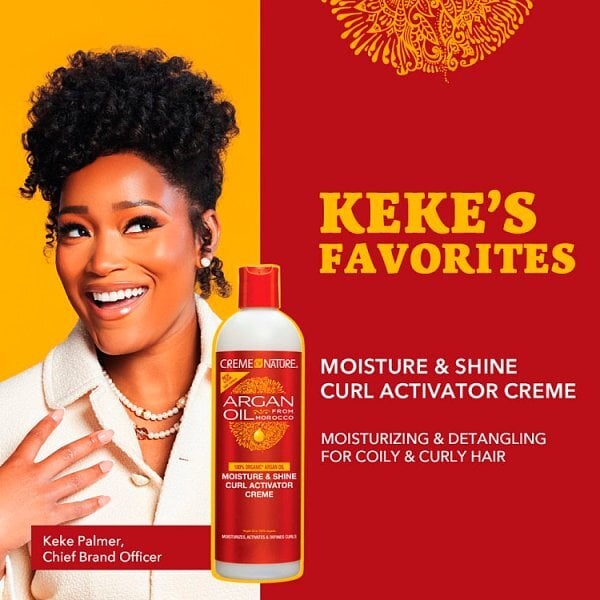Creme of NatureÿArgan Oil Moisture & Shine Curl Activator Creme 355ml
