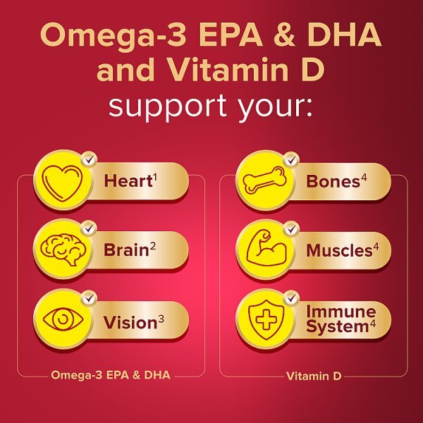 Seven Seas Cod Liver Oil Omega-3 - 60 Capsules