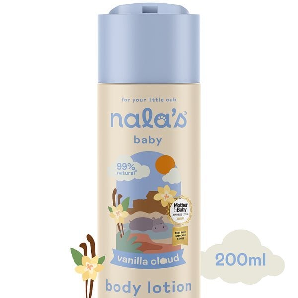 Nala's Baby Body Lotion Vanilla Cloud 200Ml