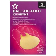 DNRAD Superdrug Toe Loop Ball Of Foot Cushion X 2