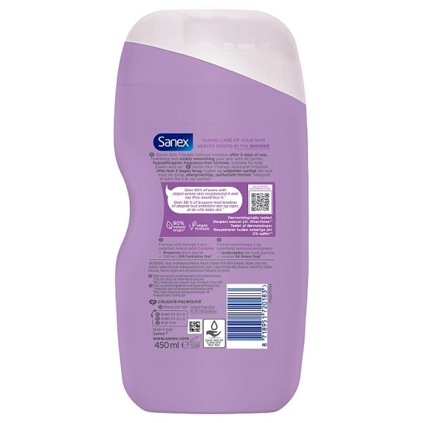 Sanex Skin Therapy Anti-Irritation Shower Gel 450ml