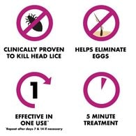 Full Marks Head Lice Removal Treatment with Nit Comb 200ml