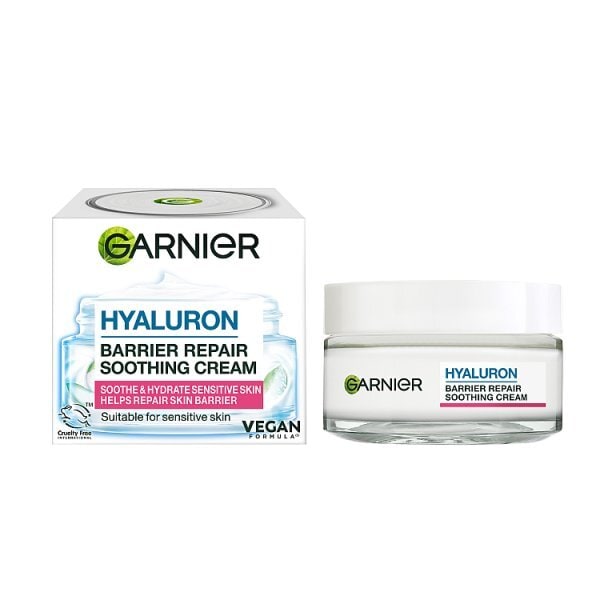 Garnier Hyaluron Barrier Repair Soothing Cream Enriched with Hyaluronic Acid & Aloe Vera 50ml