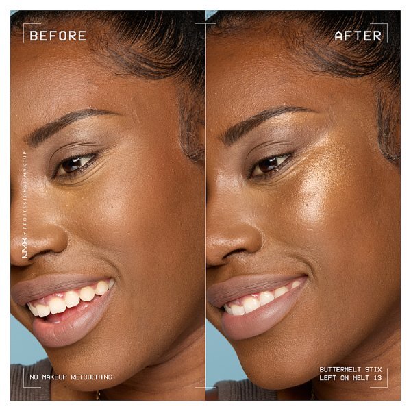 NYX Professional Makeup Buttermelt Glaze Stix Left On Melt