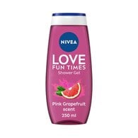 NIVEA Love Fun Times Shower Gel With Pink Grapefruit 250ml