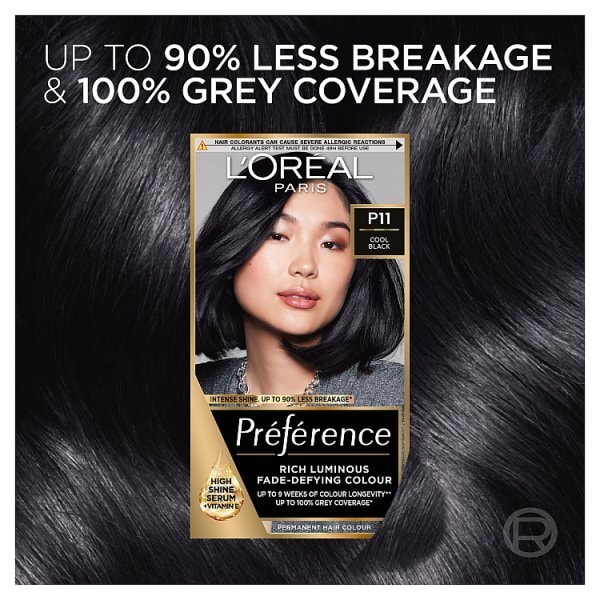 Preference Infinia P11 Deeply Wicked Black Hair Dye