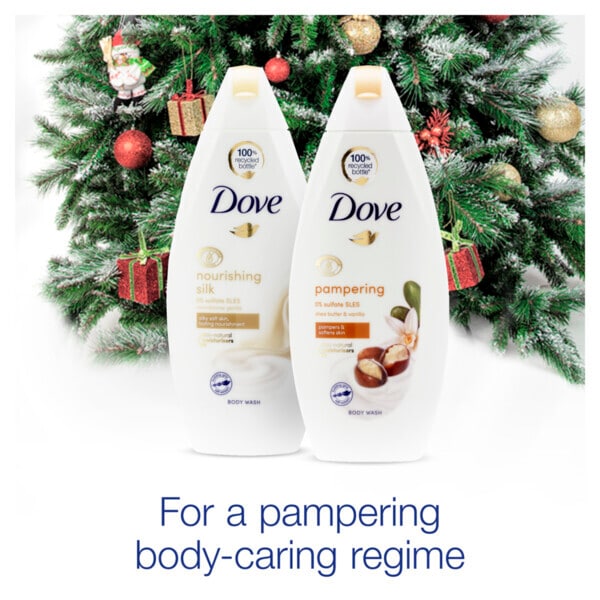 Dove Feel Pampered Bodywash Collection Gift Set