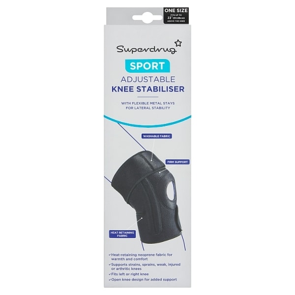 Superdrug Sport Adjustable Knee Stabiliser
