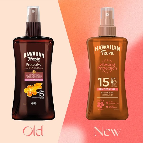 Hawaiian Tropic Protective Dry Oil SPF15 200ml